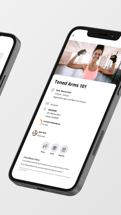 Sweat Equity Fit Screenshot