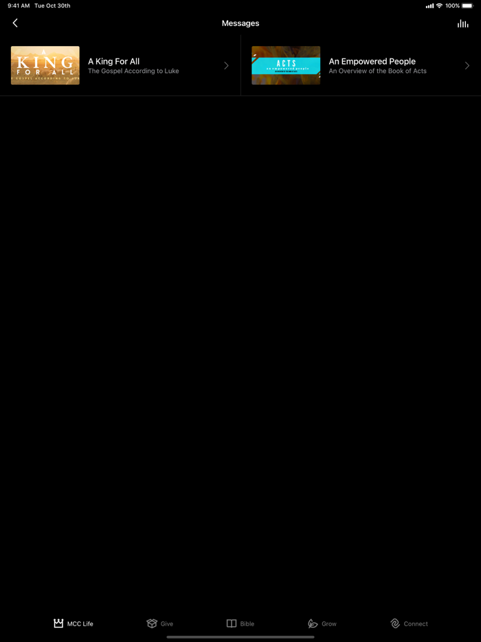 Mission Community Church App