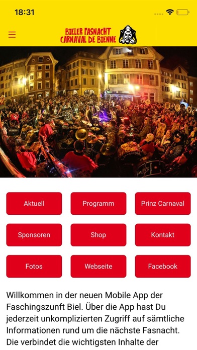 Fasnacht Biel Screenshot