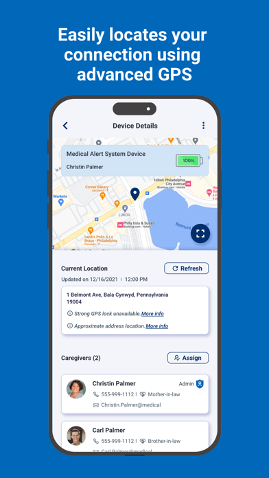 Medical Alert Connect Screenshot