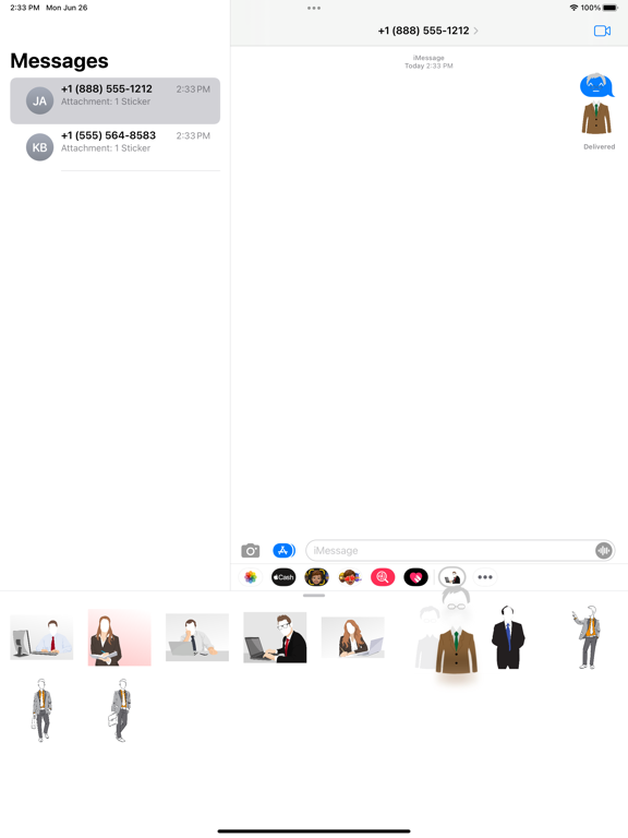 Screenshot #5 pour Costume autocollant Costume