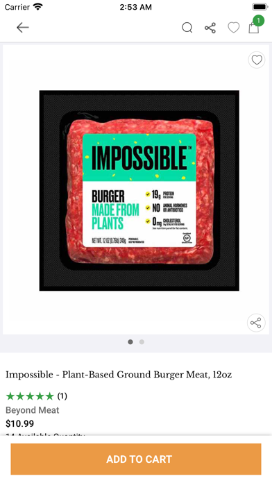 Vegan Essentials Screenshot