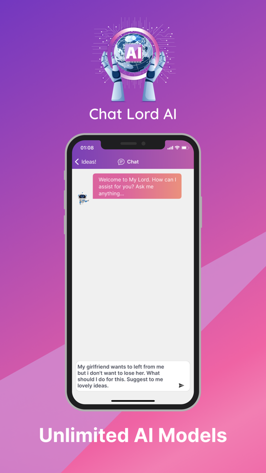 #5. Chatlord AI - Ask AI Chatbot (iOS) 来自: Emre Kaya