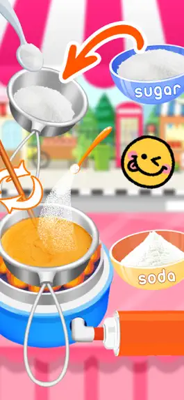 Game screenshot Sugar Candy: Korea Street Food apk