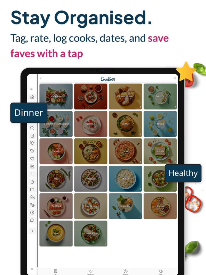 CookBook - Recipe Manager App