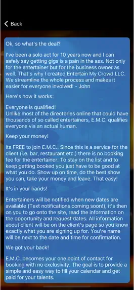 Game screenshot Entertain My Crowd apk