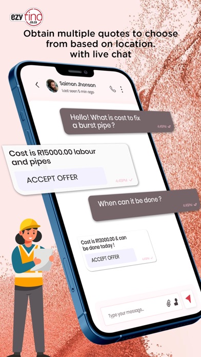 Construction EzyFind Screenshot