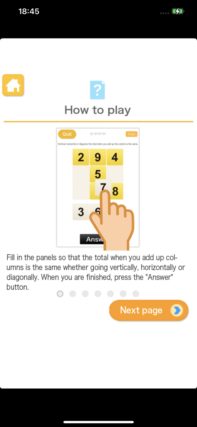 Magic square Play and Learn