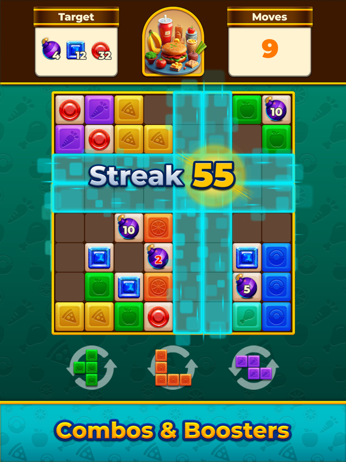Tasty Blocks Puzzle Adventure