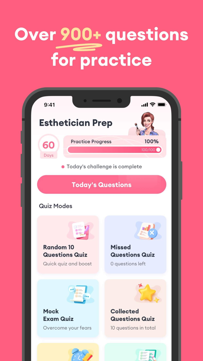 Esthetician Exam Prep Practice