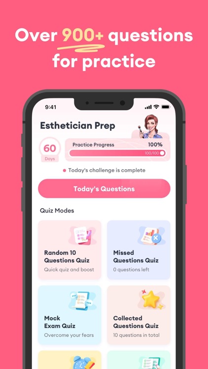 Esthetician Exam Prep Practice