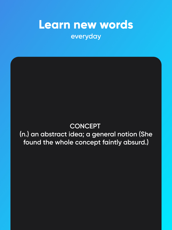 Voci Learn new Words