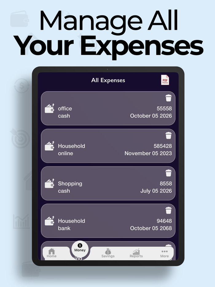Expense Manager - Budget App