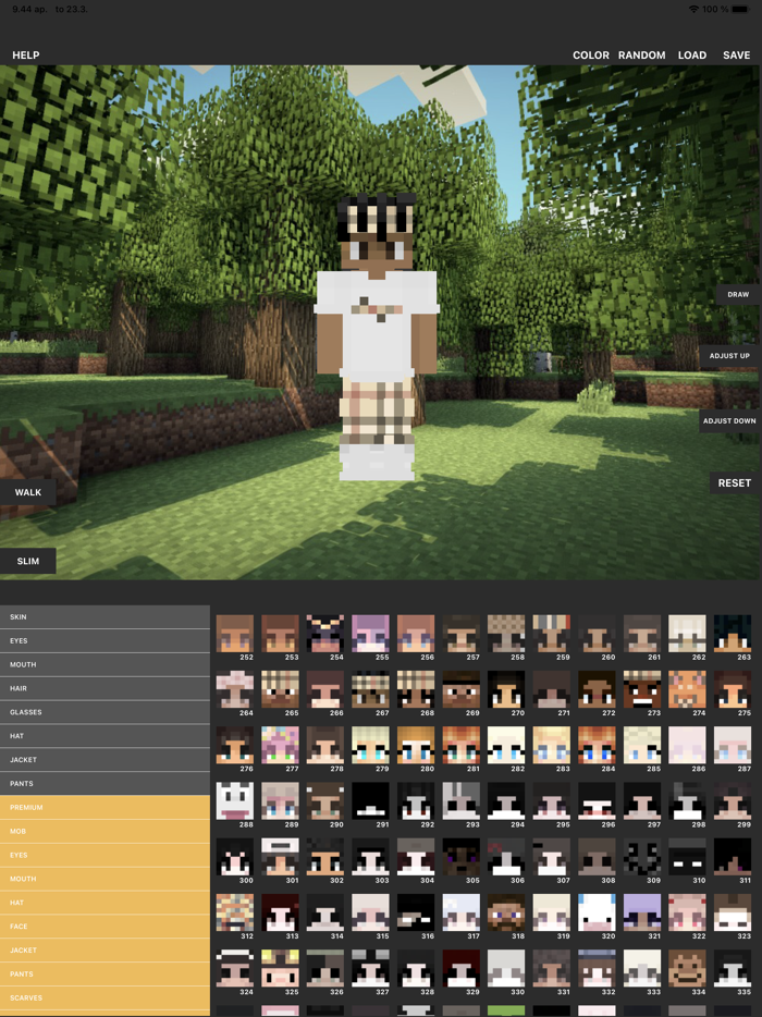 Custom Skin Creator