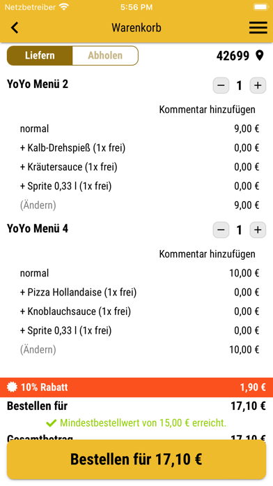 YOYO Grill! Screenshot