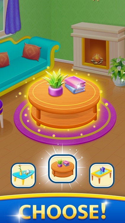 3 Tiles Match: Interior Decor