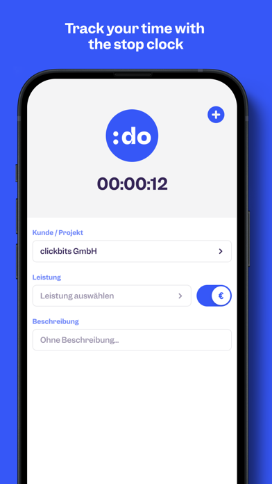 Clockodo ‒ Time Tracking Screenshot