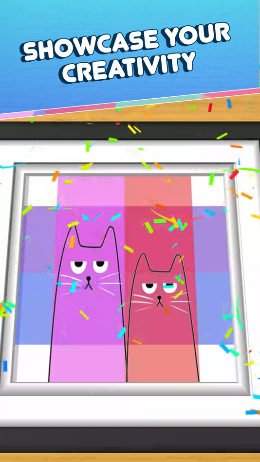 #3. Paint Roll!! (iOS) By: BooBoo Games