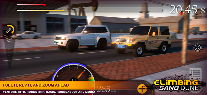 Climbing Sand Dune OFFROAD