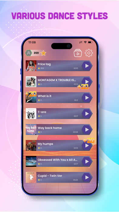 ARDance: move'n groove Screenshot