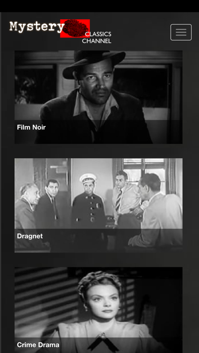 Mystery Movies Channel Screenshot