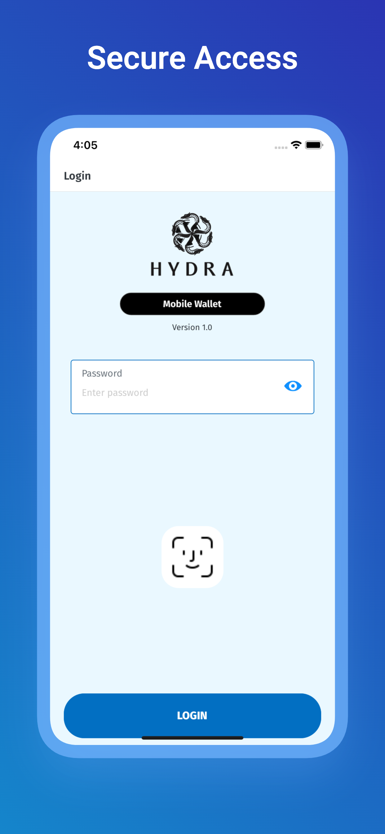 Hydra Chain Mobile Wallet