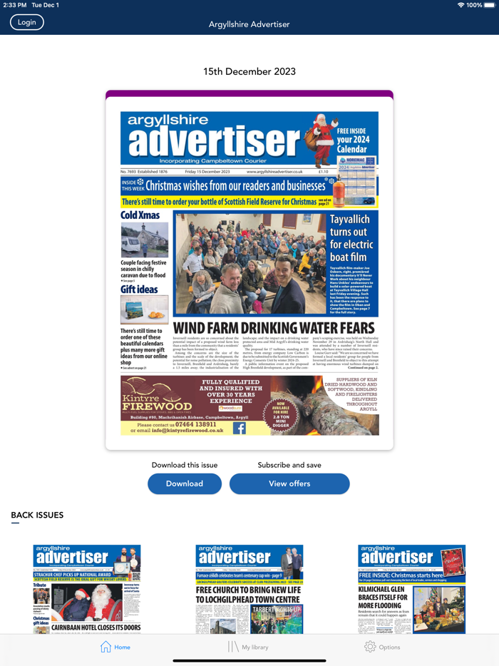 Argyllshire Advertiser