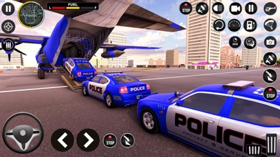 Police Car Transport Truck Screenshot