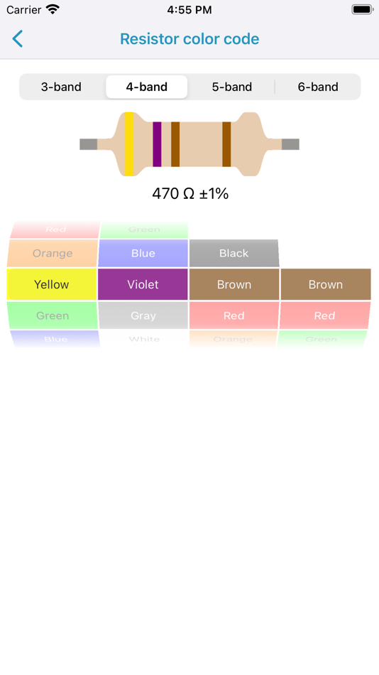 #2. Resistor Tools Pro (iOS) Podle: Siu Yuen Ho