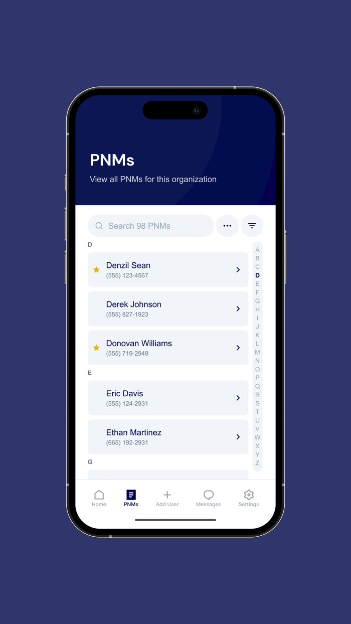 Campus Rush Recruitment