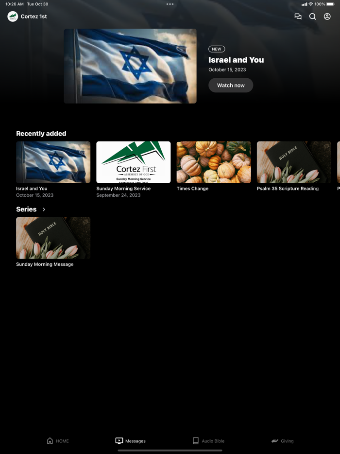 Cortez First Assembly of God