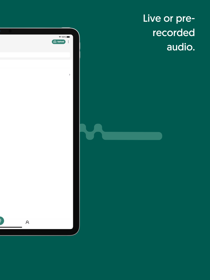 Transcribe voice to text