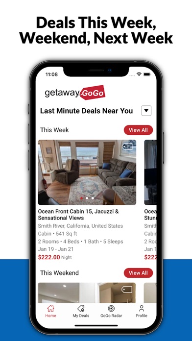 getawayGoGo – Vacation Rentals Screenshot