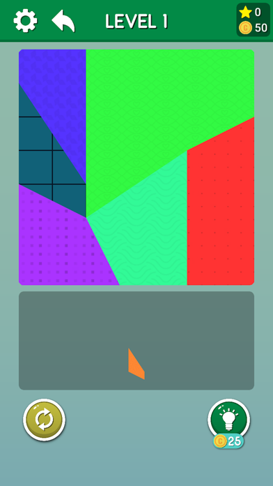 Polygon Jigsaw Puzzle Screenshot