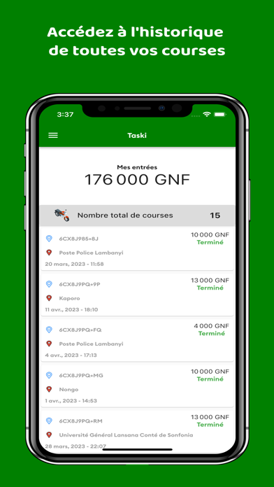 Taski Conducteur Screenshot