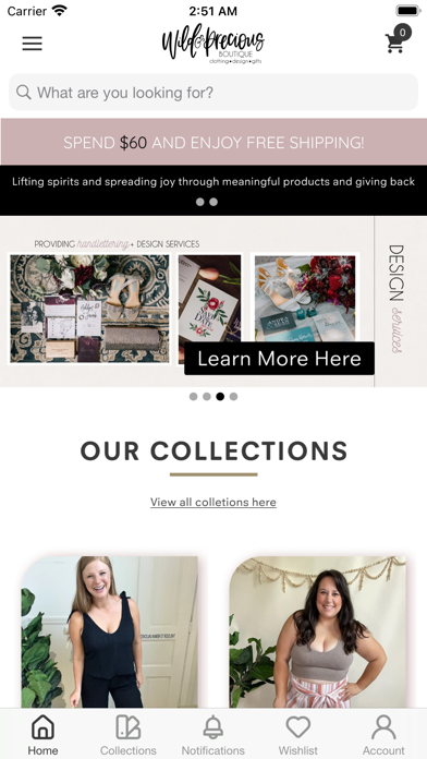 Wild & Precious Boutique Screenshot