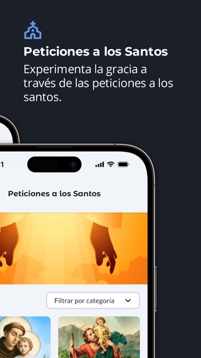 Santapp: Oración y chat divino Screenshot