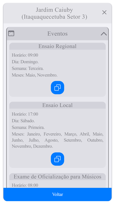 Musical Events Itaqua Ferraz Screenshot