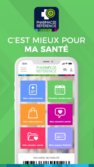 Pharmacie Référence Screenshot