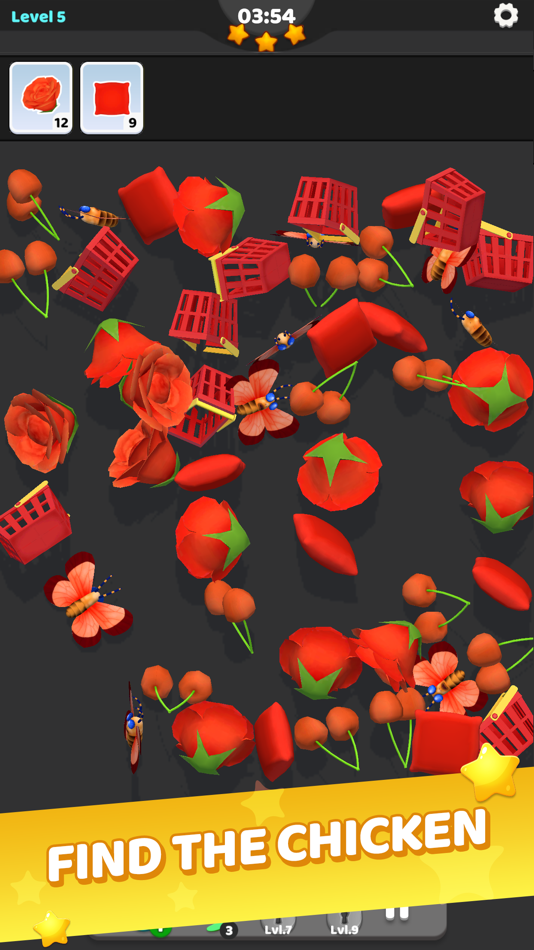 #3. Triple Match - Find 3D Objects (iOS) Podle: 成都琥珀川科技有限公司