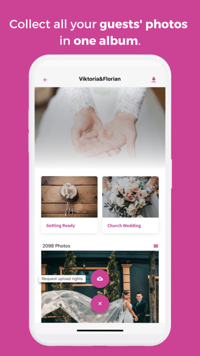 weddies - Wedding Photo App Screenshot