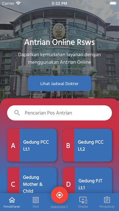 Antrian Online RSWS Screenshot