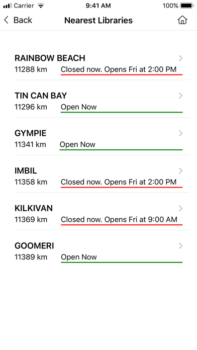 Gympie Regional Libraries Screenshot