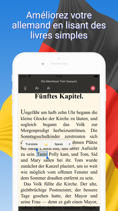 Screenshot #1 pour Lecture et audio en allemand