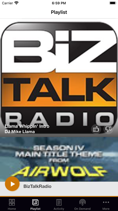 BizTalkRadio Screenshot
