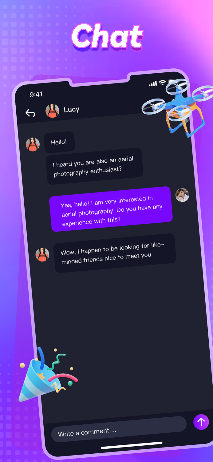 AP-Meet Share Chat and Market