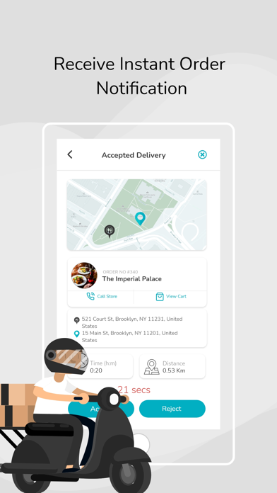 Elluminati Delivery Provider Screenshot