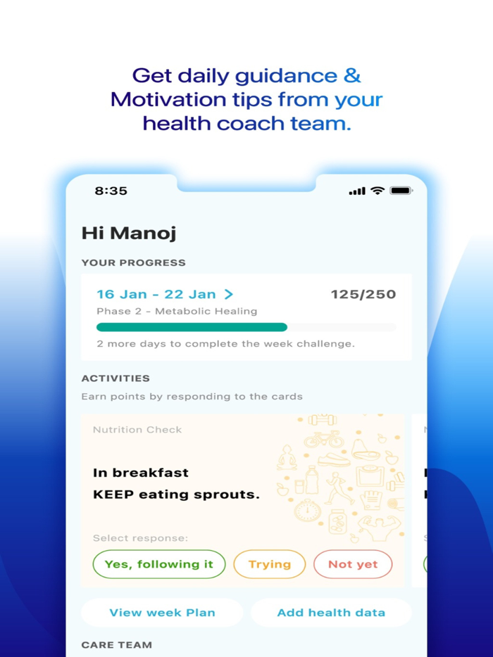 OneCare Metabolic Insights App