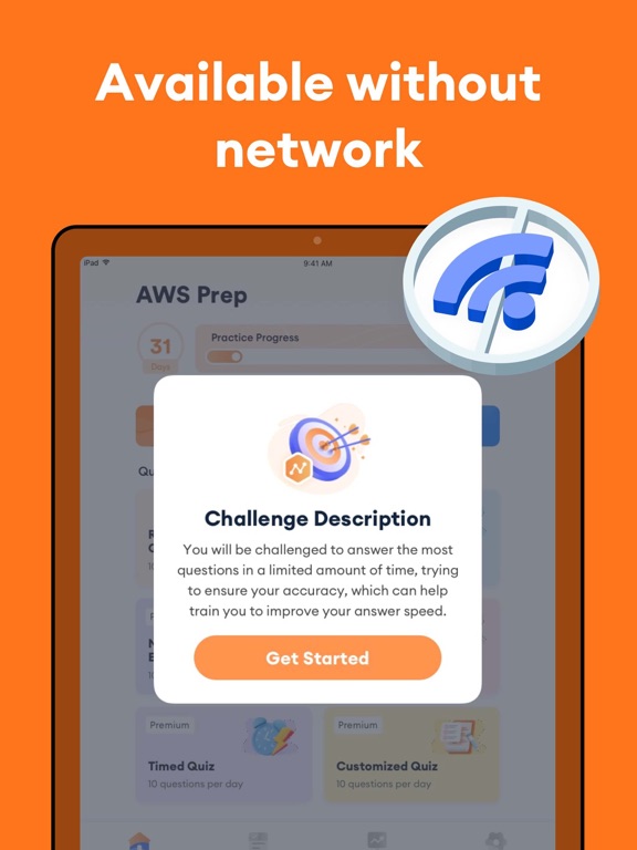 AWS Cloud Practitioner 2026 iPad screenshot 9 - Education app