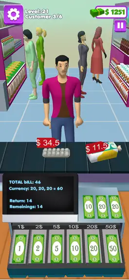 Game screenshot Cashier Manager: Cash Register apk